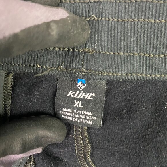 Kuhl Freethinkr Joggers Sweatpants Men's XL Dark Gray Gym Sweat Pants Fleece - Picture 8 of 14